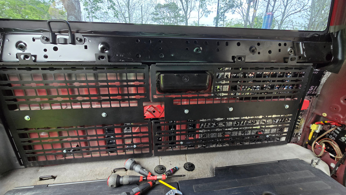 Rear Molle Panel 2nd and 3rd Gen Access Cab Only 2005-2023