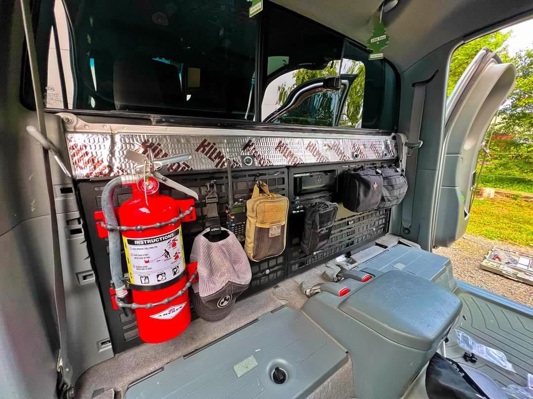 Rear Molle Panel 2nd and 3rd Gen Access Cab Only 2005-2023