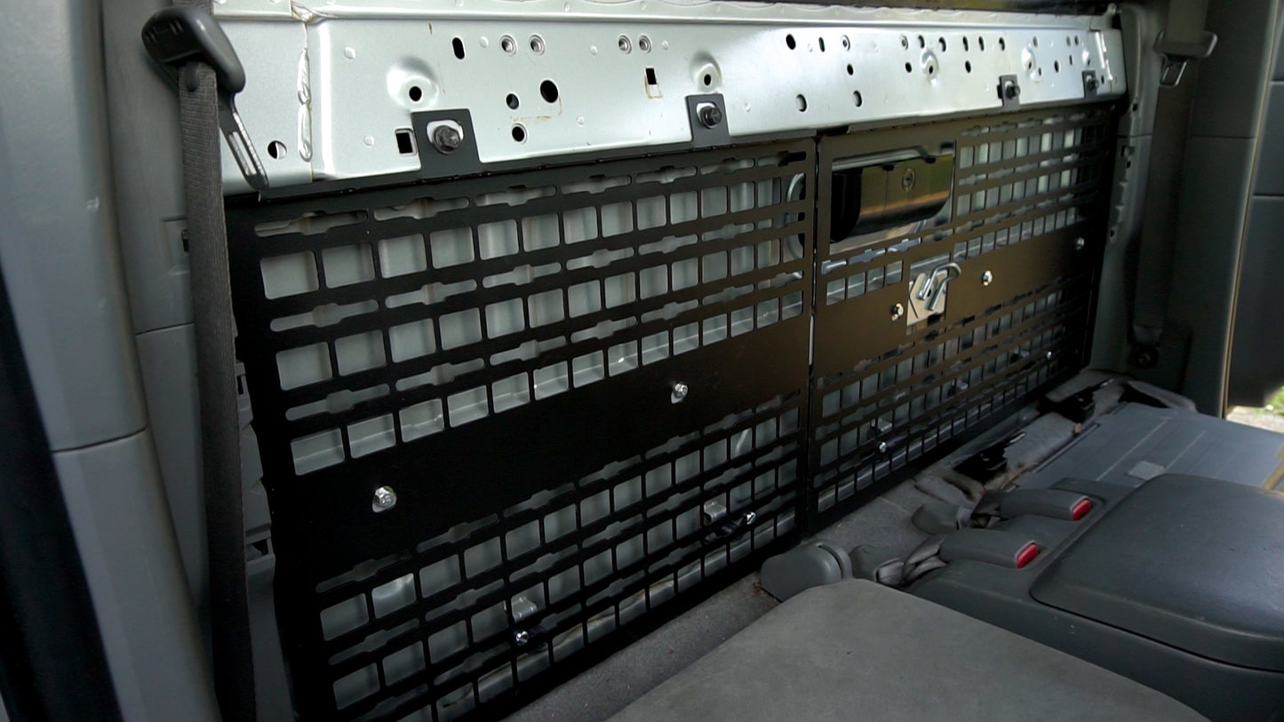 Rear Molle Panel 2nd and 3rd Gen Access Cab Only 2005-2023