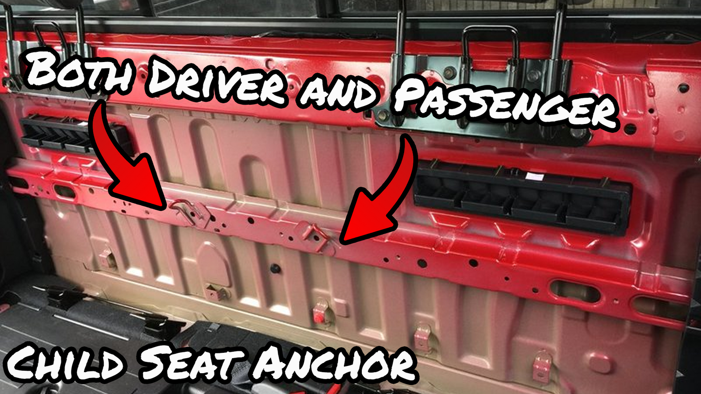 Rear Molle Panel 2nd and 3rd Gen Access Cab Only 2005-2023