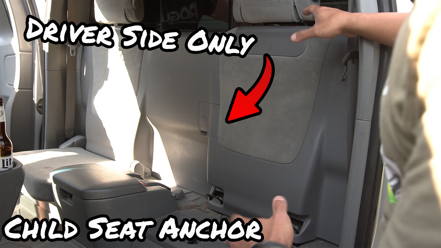 Rear Molle Panel 2nd and 3rd Gen Access Cab Only 2005-2023
