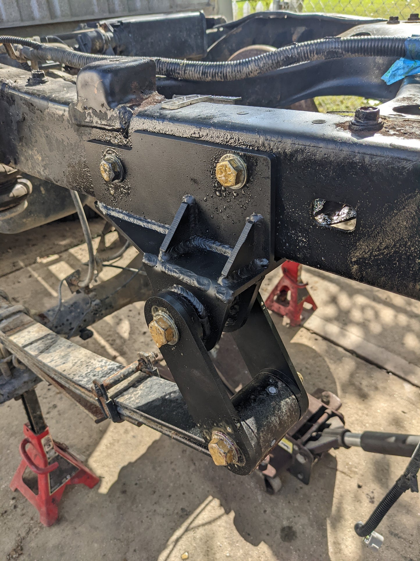 Tacoma Rear Shackle Flip w/ 4" Shackle