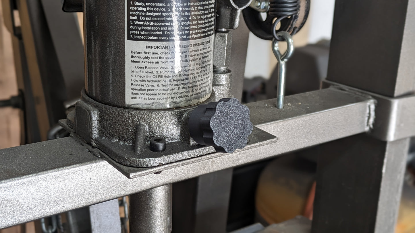 20 Ton Hydraulic Shop Press Organizer (Harbor Freight 20 Ton Only)