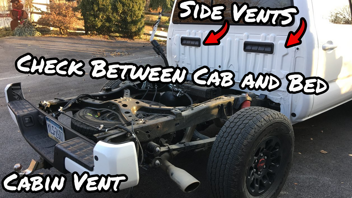 Rear Molle Panel 2nd and 3rd Gen Access Cab Only 2005-2023