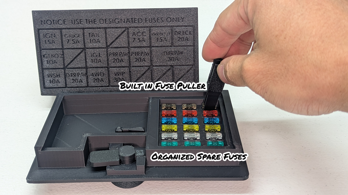 Spare Fuse Stowage Kit (Tacoma 2005-2015)