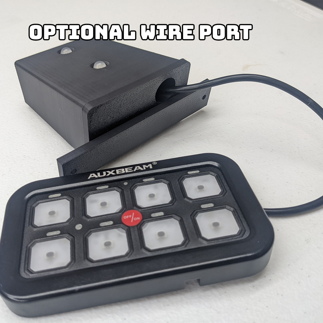 Toyota Tacoma 3rd Gen Auxbeam 6 and 8 gang Cubby Hole Mount