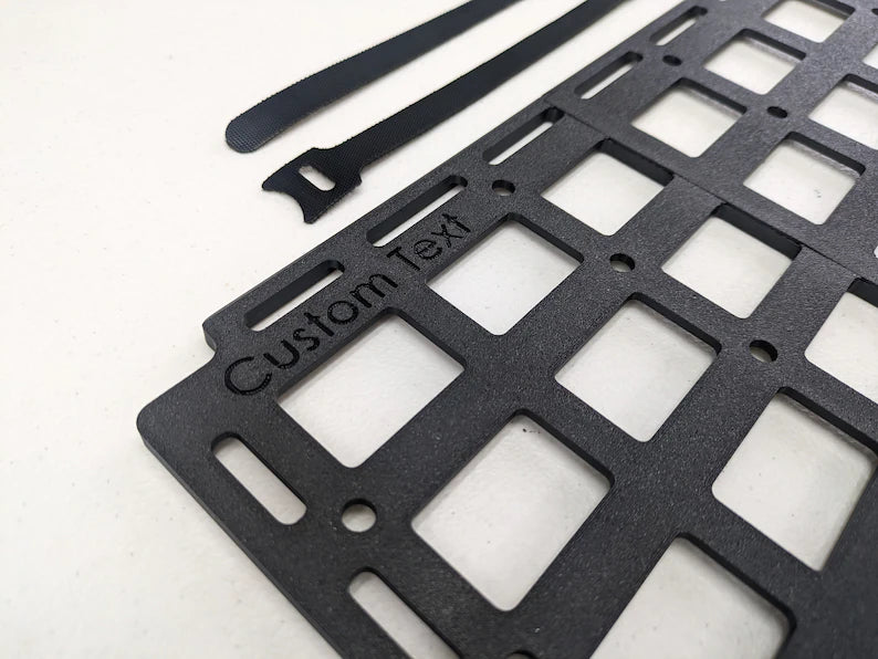 CUSTOM SIZE & TEXT Visor Molle Truck Accessories Overland