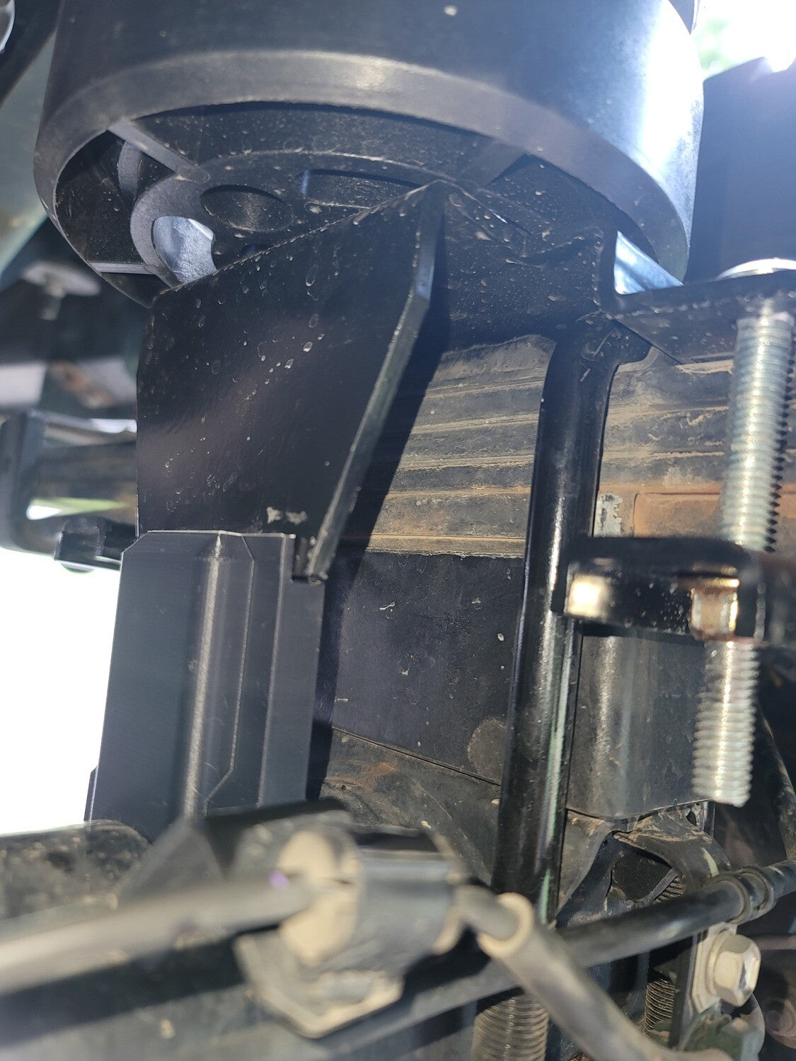 Air Bag Bracket Spacers/Jackpads for the firestone suspension