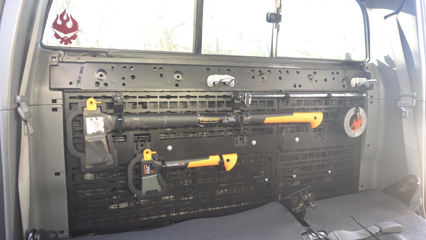 Rear Molle Panel 2nd Gen Tacoma Double Cab Only 2005-2015
