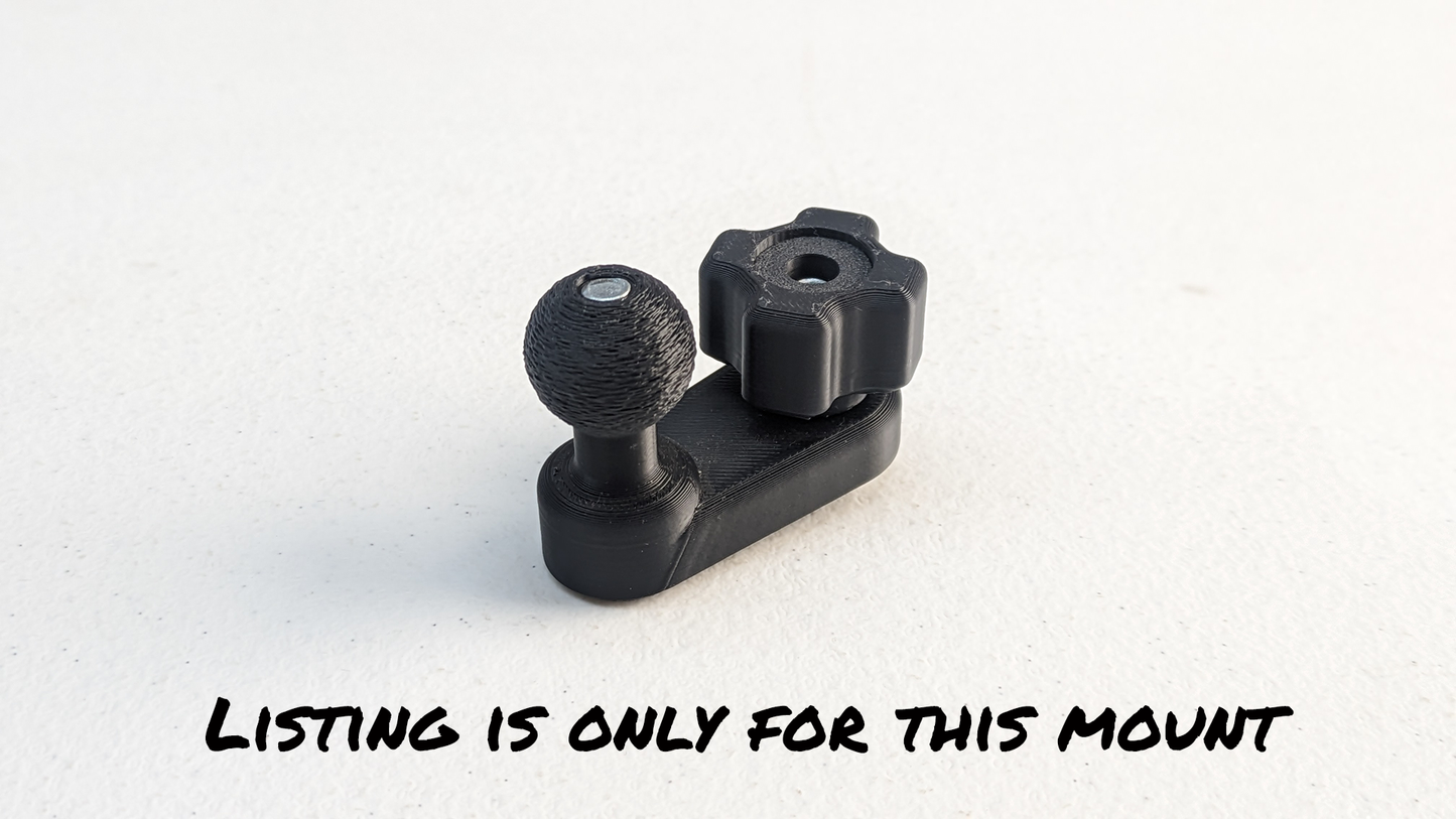 20mm Ball Mount Base 3D Print Off Road Accessories