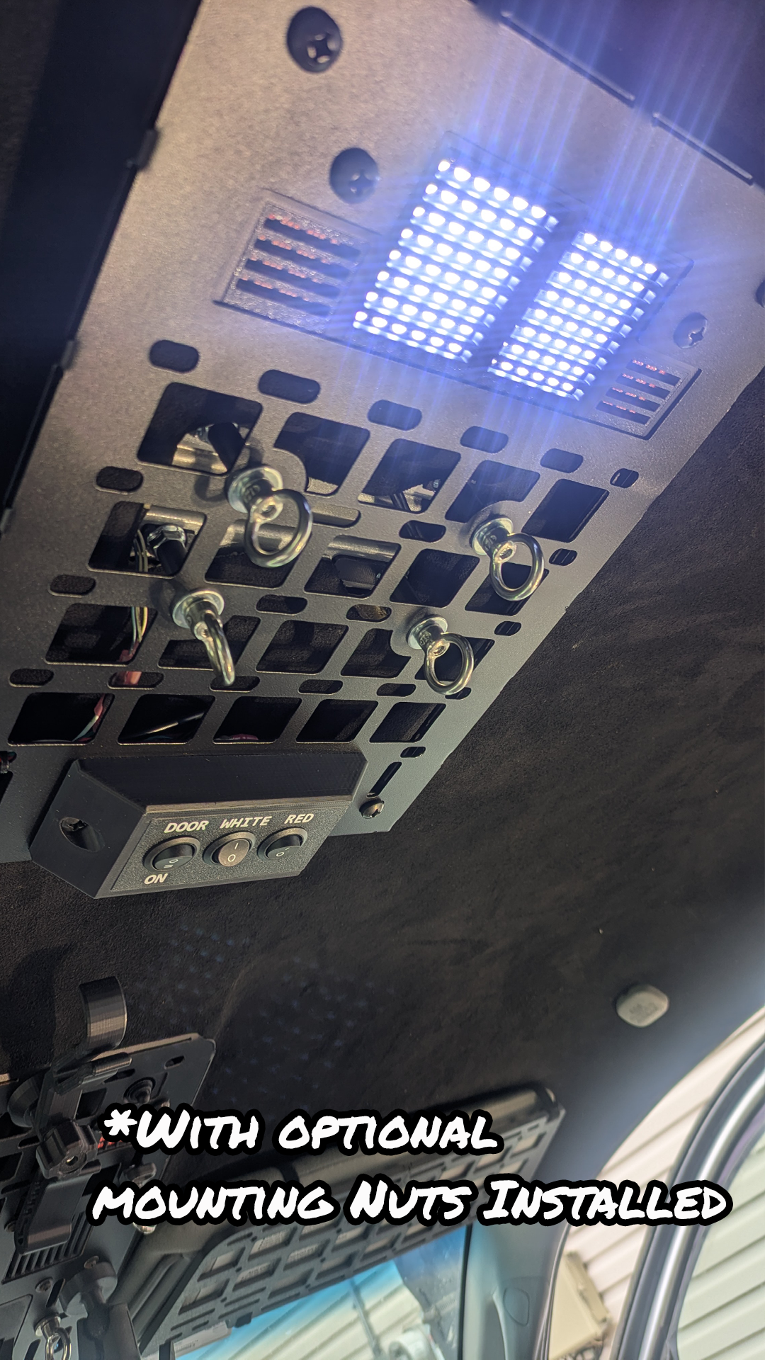 Dome Light MOLLE Panel (2nd Gen Tacoma 2005-2015)