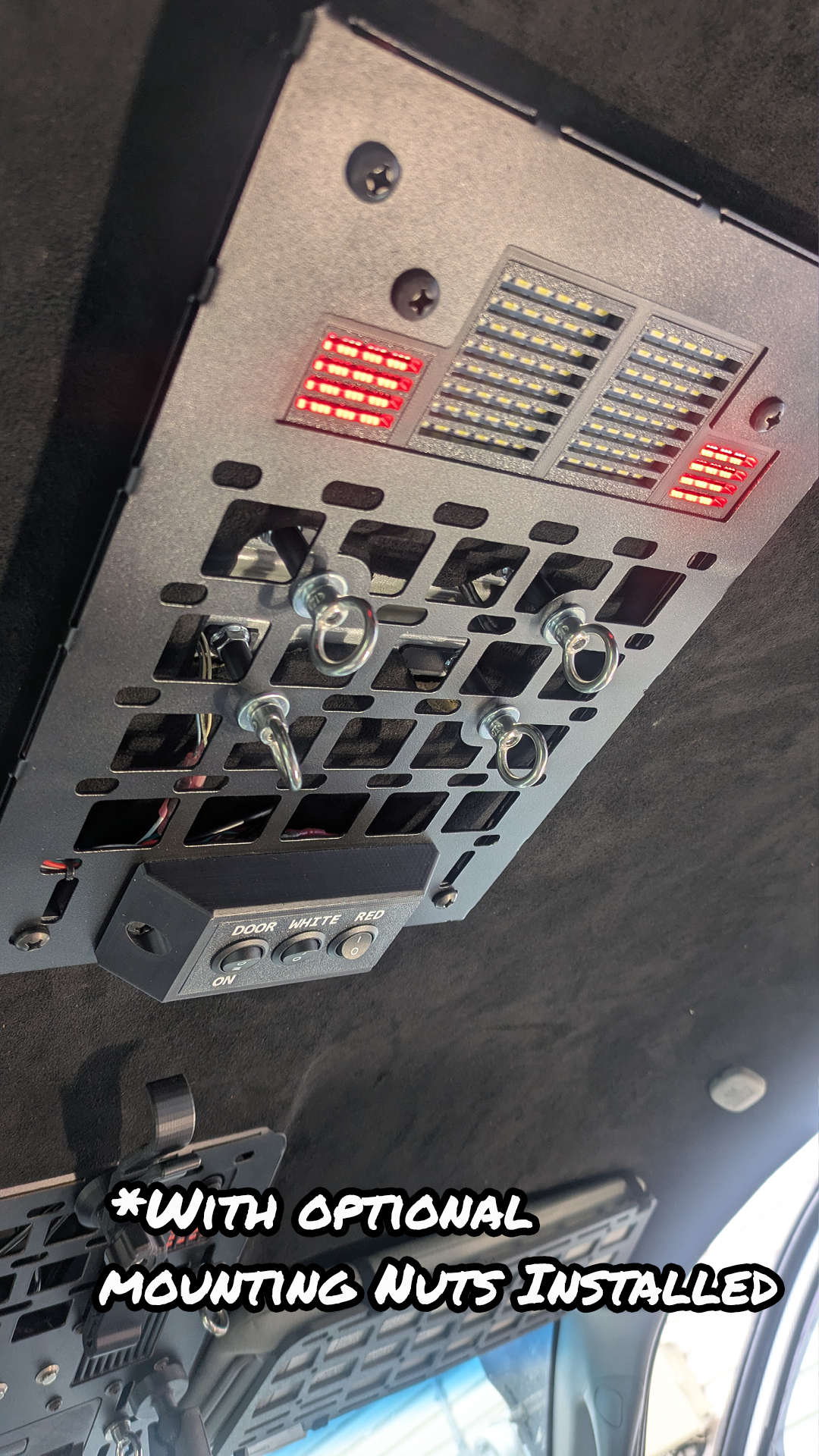 Dome Light MOLLE Panel (2nd Gen Tacoma 2005-2015)