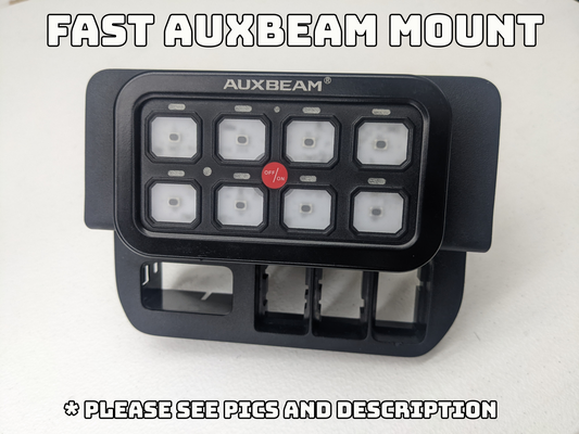 Toyota Tacoma 3rd Gen Auxbeam 6 and 8 gang Cubby Hole Mount