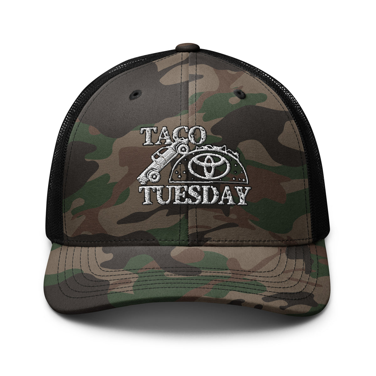Camo Taco Tuesday Trucker Hat (Free US Shipping)