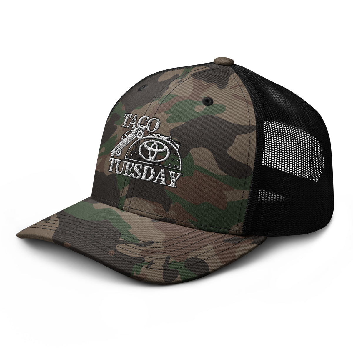 Camo Taco Tuesday Trucker Hat (Free US Shipping)