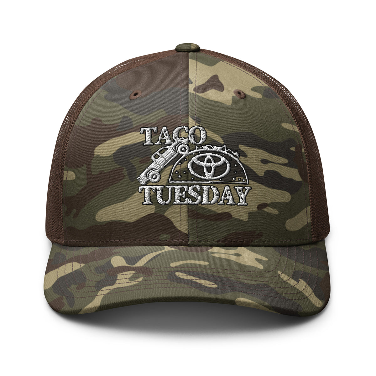 Camo Taco Tuesday Trucker Hat (Free US Shipping)