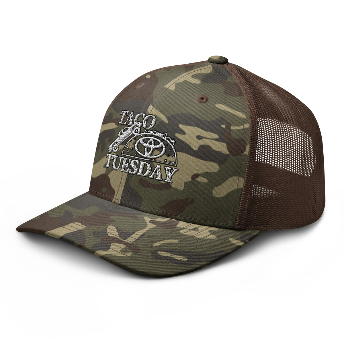 Camo Taco Tuesday Trucker Hat (Free US Shipping)