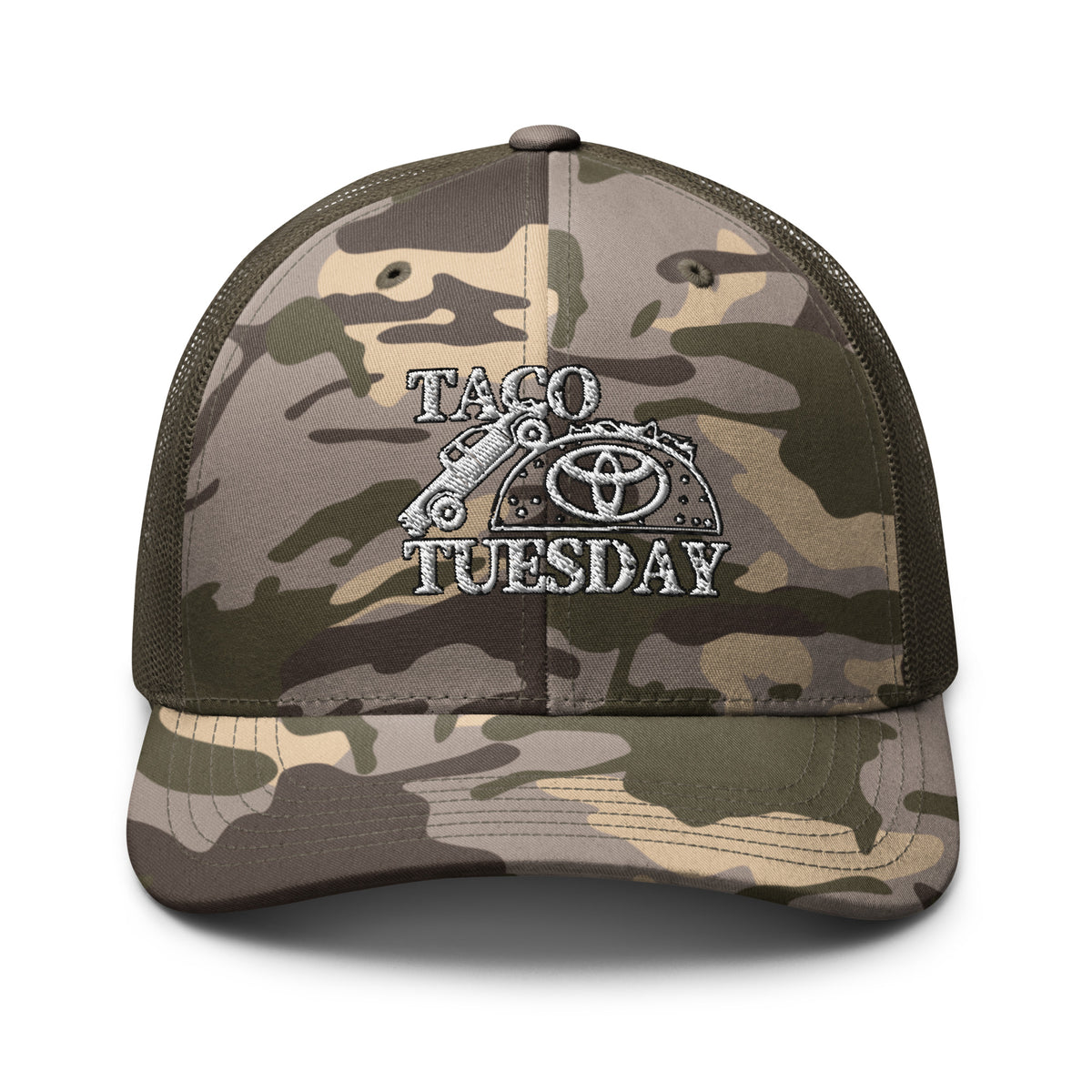 Camo Taco Tuesday Trucker Hat (Free US Shipping)
