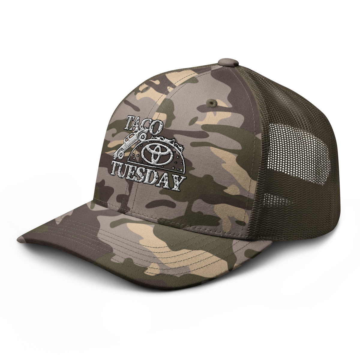 Camo Taco Tuesday Trucker Hat (Free US Shipping)