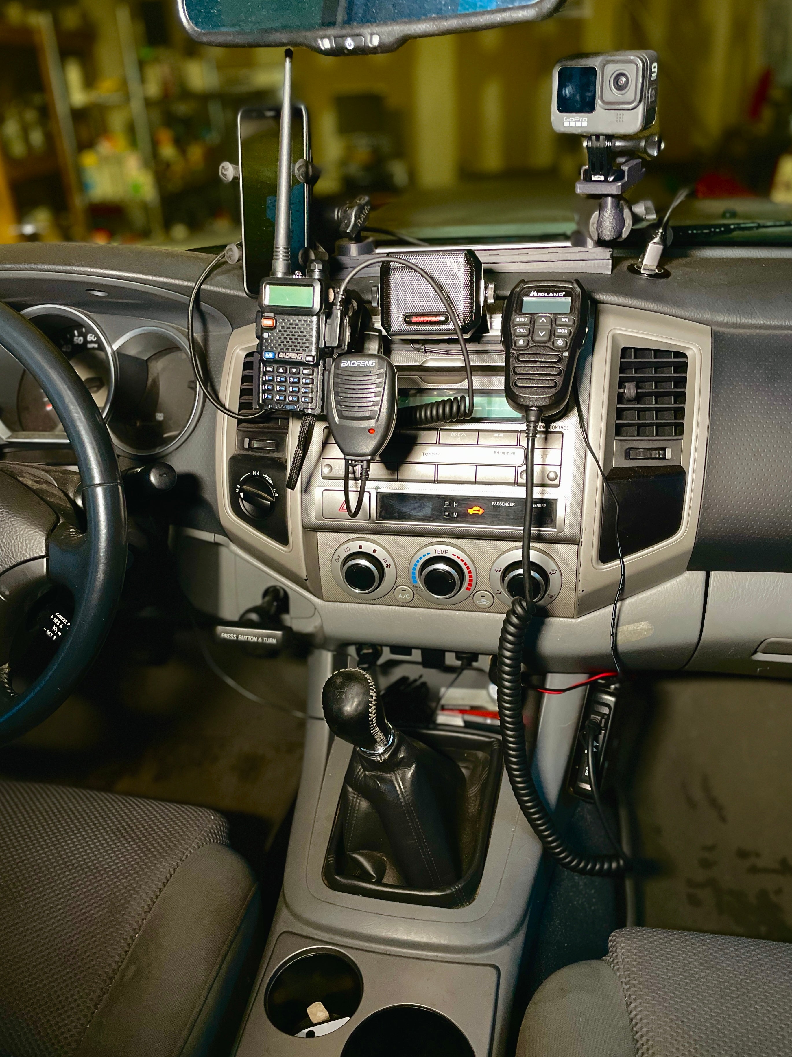 Radio Control Mount Radio Mount