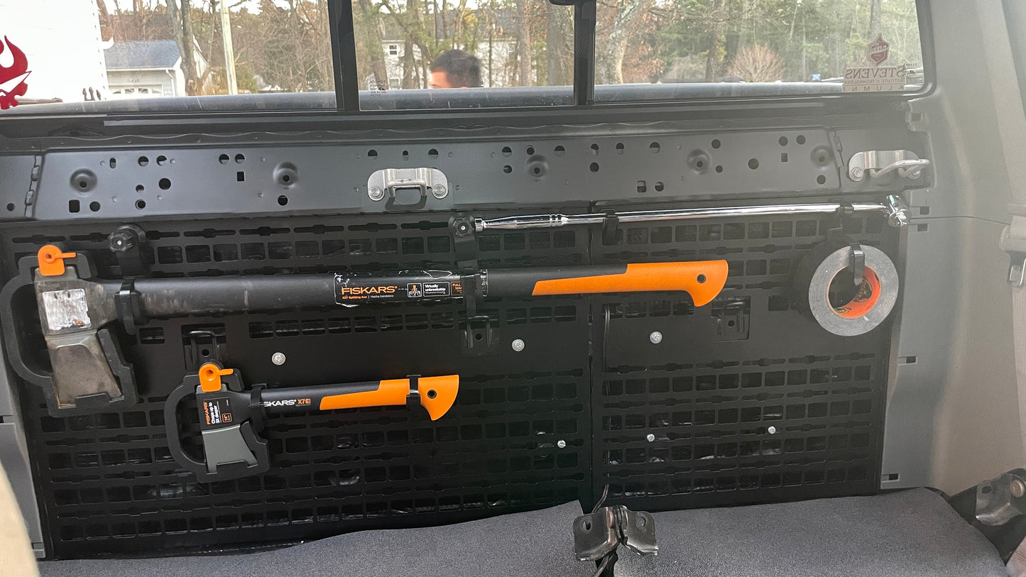 Rear Molle Panel 2nd Gen Tacoma Double Cab Only 2005-2015