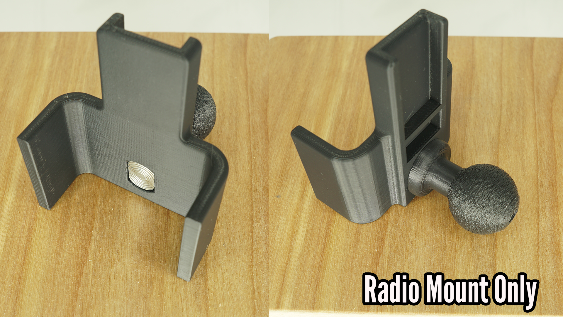 Folded Metal Baofeng UV5R Radio Mount – RockPeak UTV