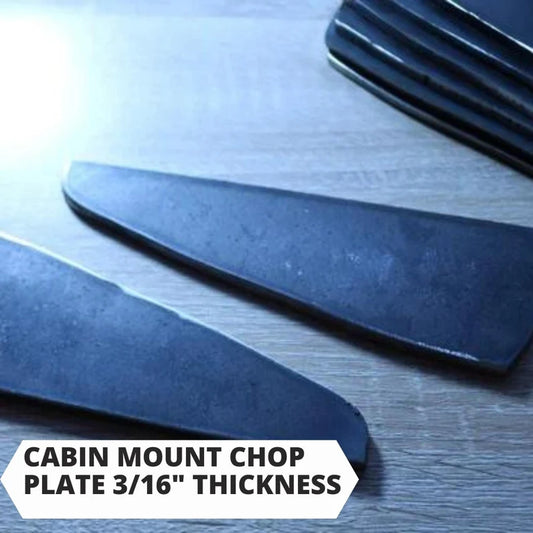 Cabin Mount Chop Plate (3/16" Thickness)